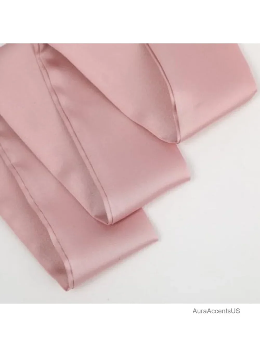 3-Piece Satin Long Neckerchief Scarf Multifunctional Skinny Scarf
